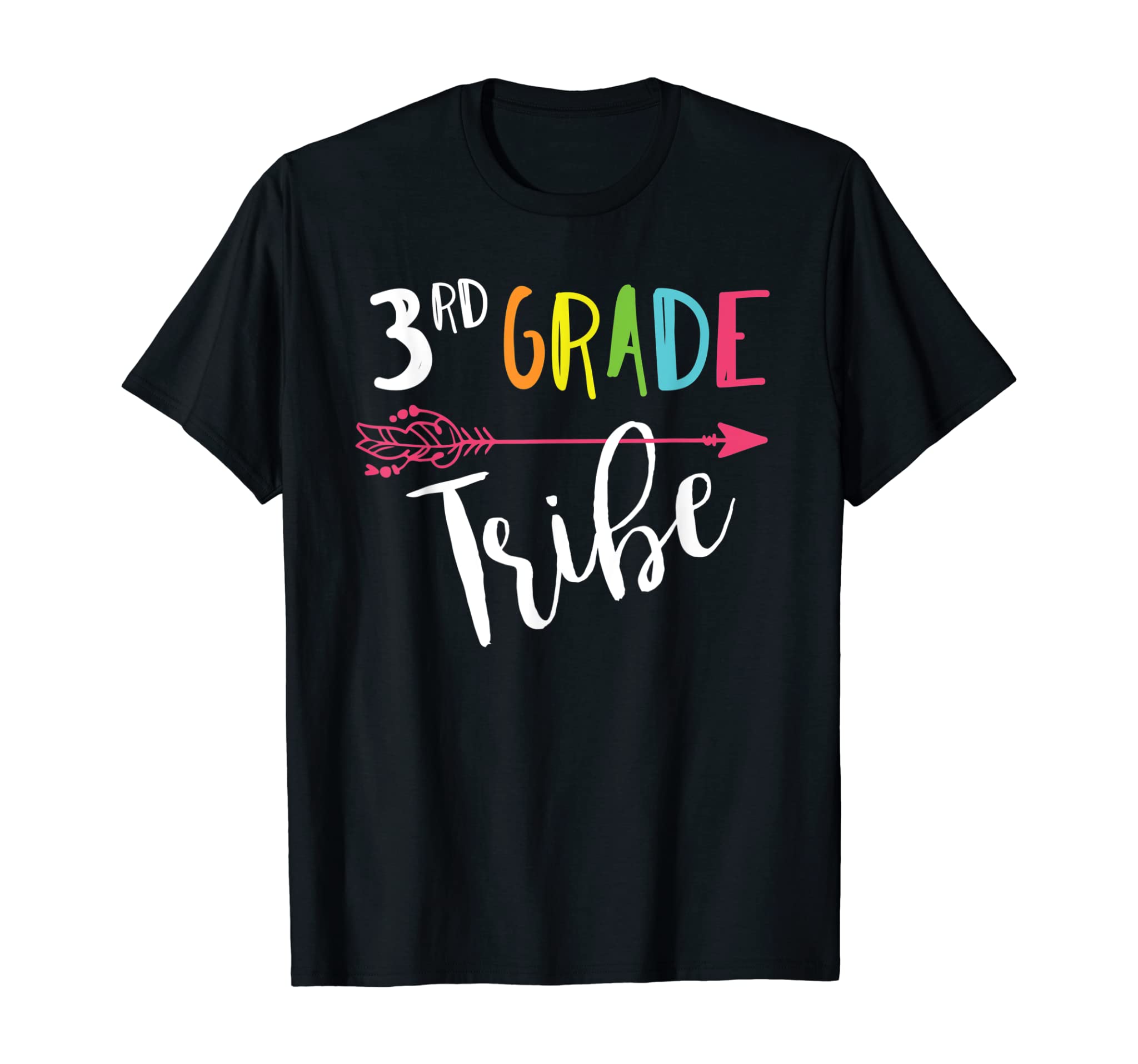 Team 3rd Third Grade Teacher Tribe Back To School Shirt Top