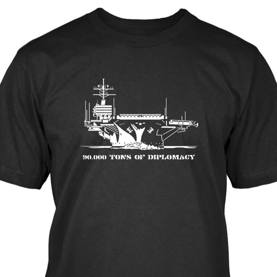 90000 Tons Of Diplomacy T-Shirt Fashion Short Sleeve T Shirt