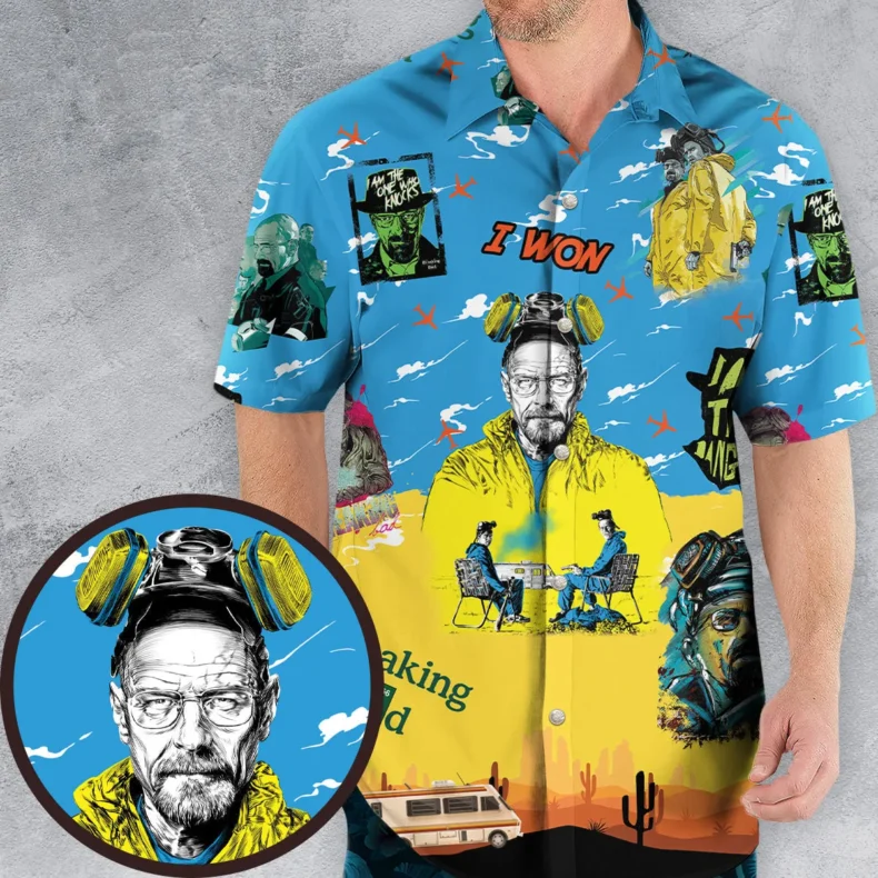 Cooking Meth Breaking Bad Hawaiian Shirt
