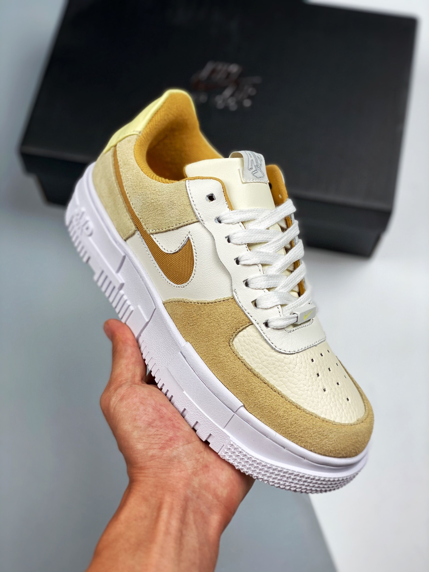 Nike Air Force 1 Pixel Sail Coconut Milk Lemon Drop 5340094