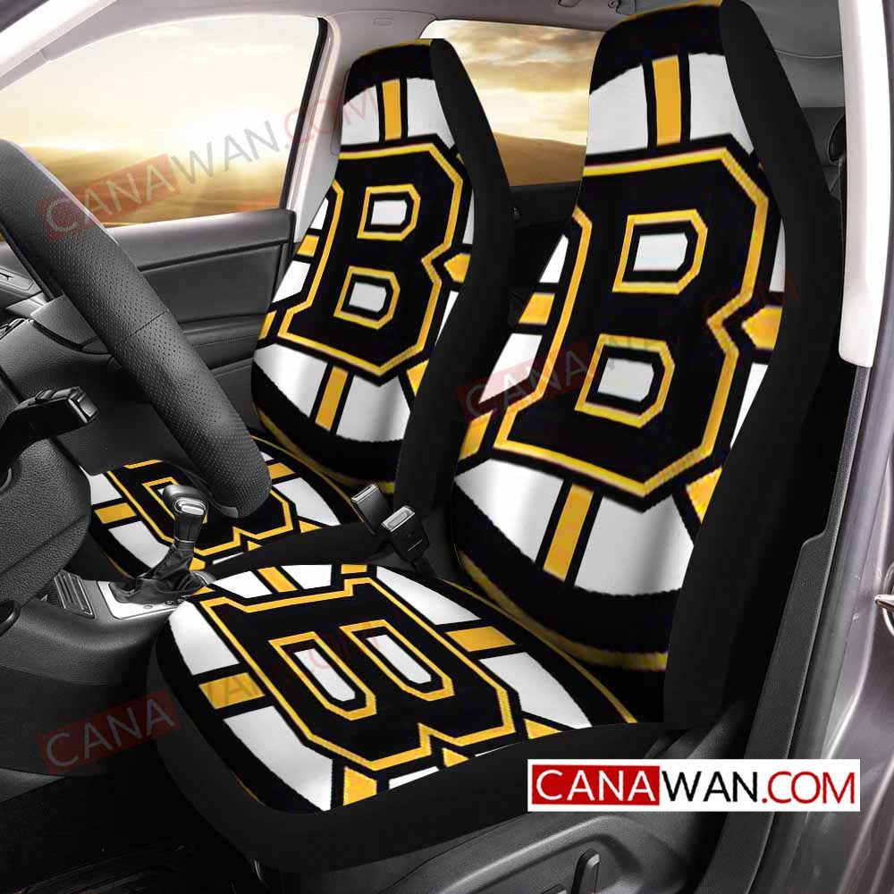 Boston Bruins Style548 (1) 3D Customized Personalized Car Seat Cover