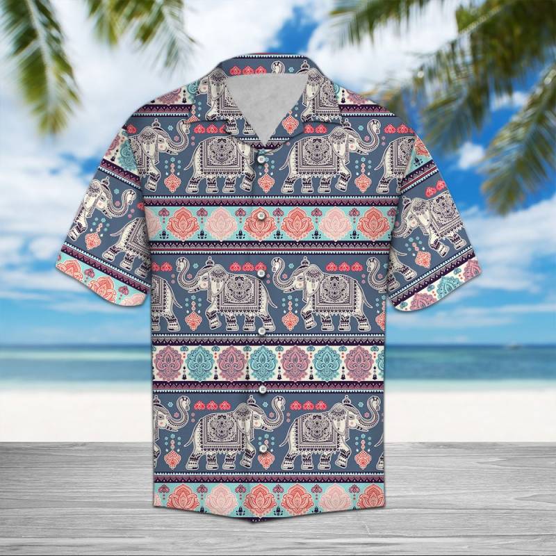 Elephant Vintage D2107 – Hawaiian Shirt