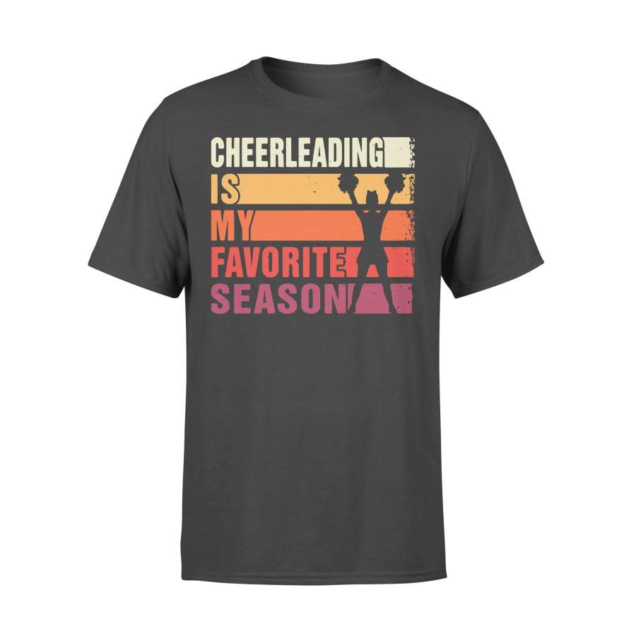 Cheerleading Is My Favorite Season Vintage T-shirt