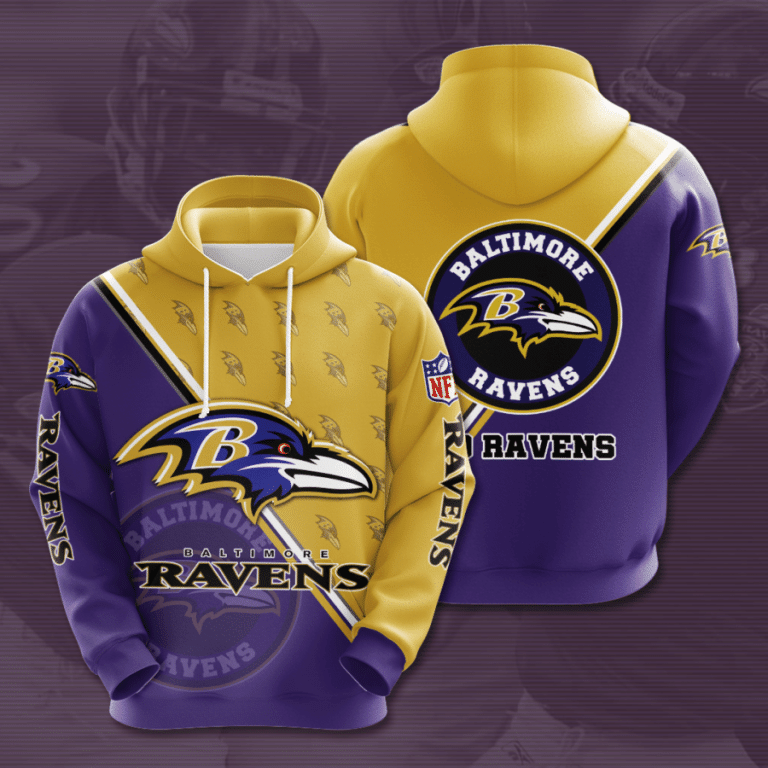 Baltimore Ravens 89 Unisex 3D Hoodie Gift For Fans