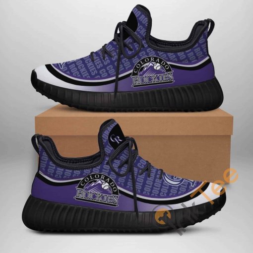 Colorado Rockies Custom Shoes Personalized Name Yeezy Sneakers