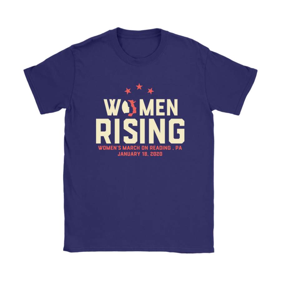 Women Rising Women's March On Reading Pa January 18 Shirts - ReadingLLC