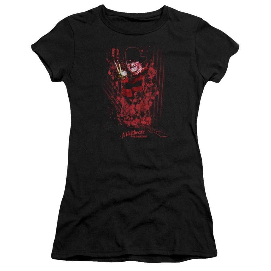 A Nightmare on Elm Street One Two Freddys Coming For You Juniors T-Shirt