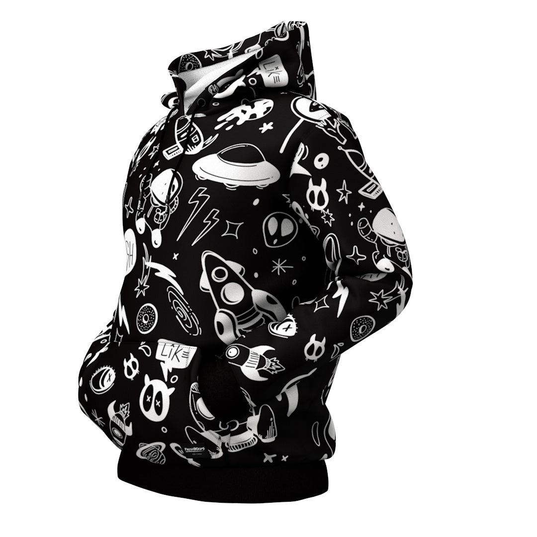 Space Doodles Hoodie – Cipzitees Shop