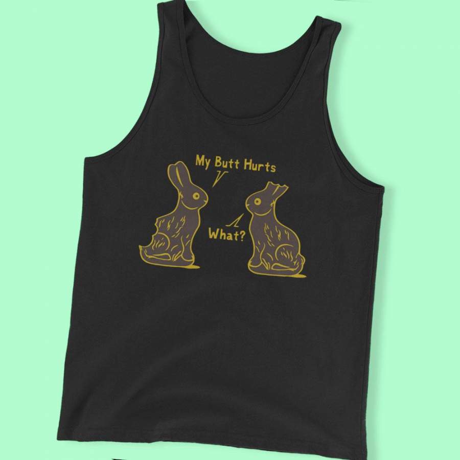 Rabbit My Butt Hurts What Men’S Tank Top