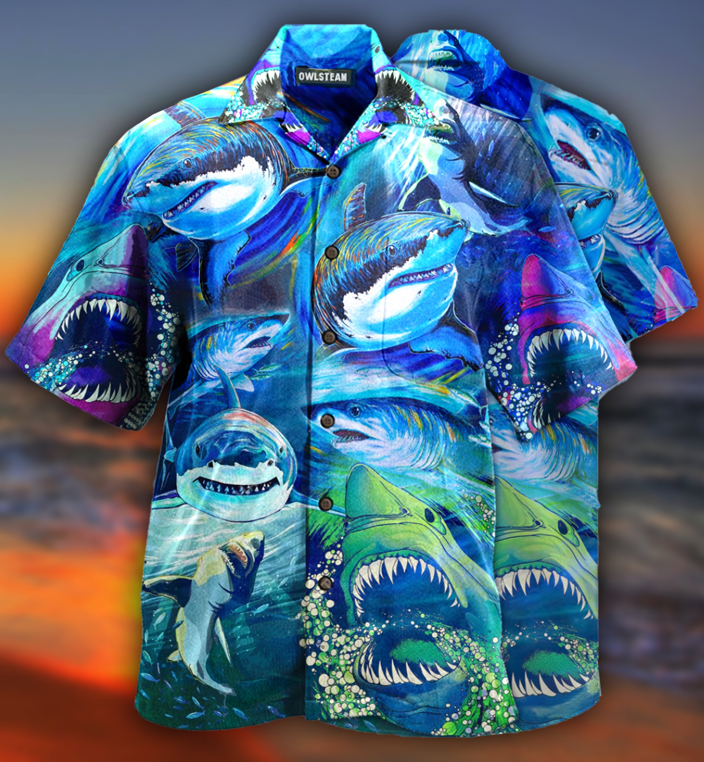 Shark Be A Shark Limited Edition – Hawaiian Shirt