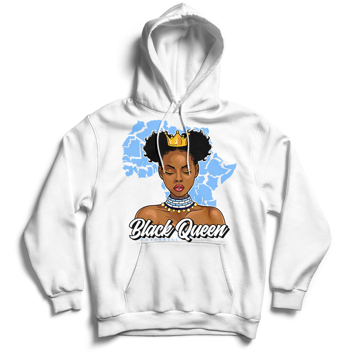 Jordan 6 Unc Dopeskill Hoodie Sweatshirt Black Queen Graphic