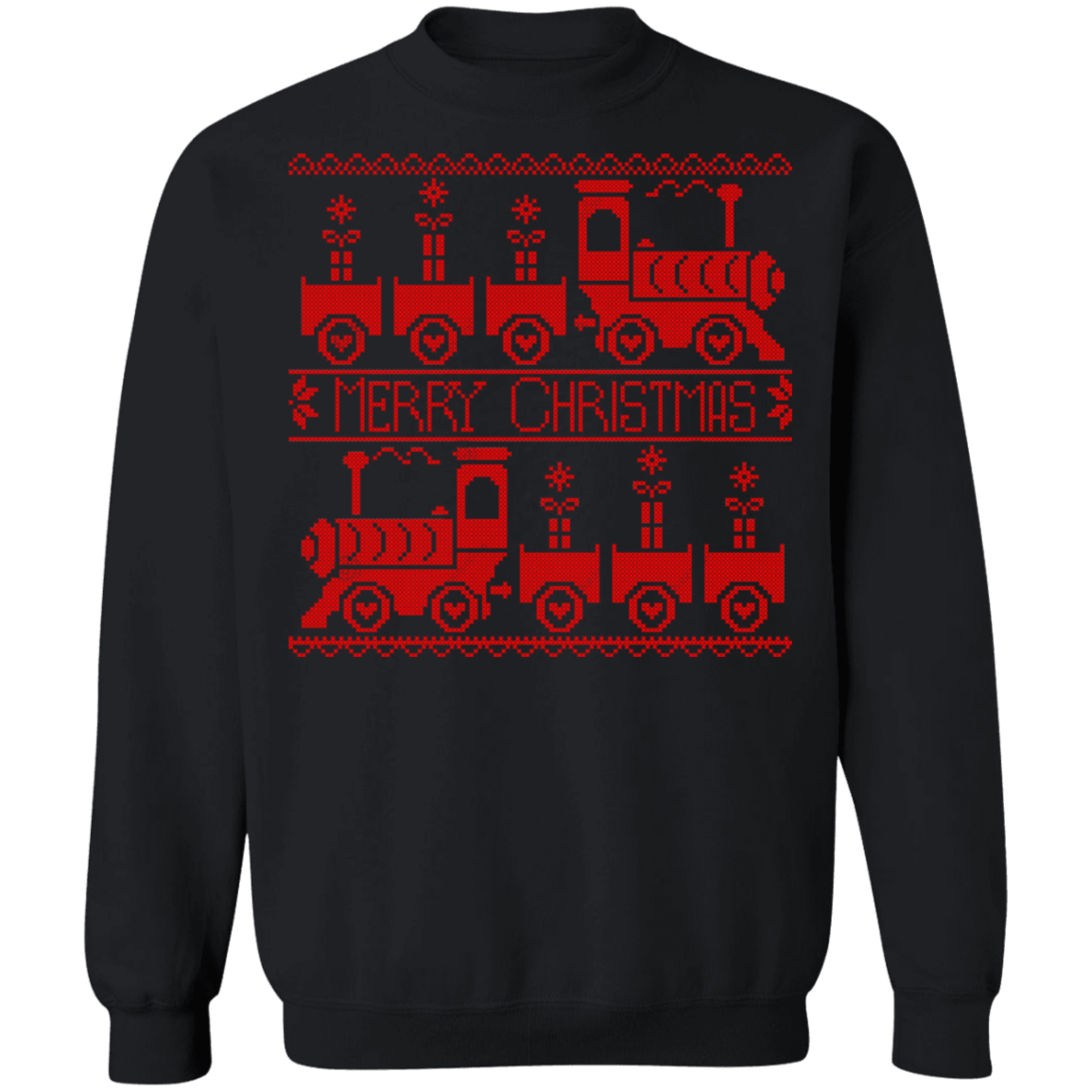 Train Merry Christmas Ugly Christmas Sweater