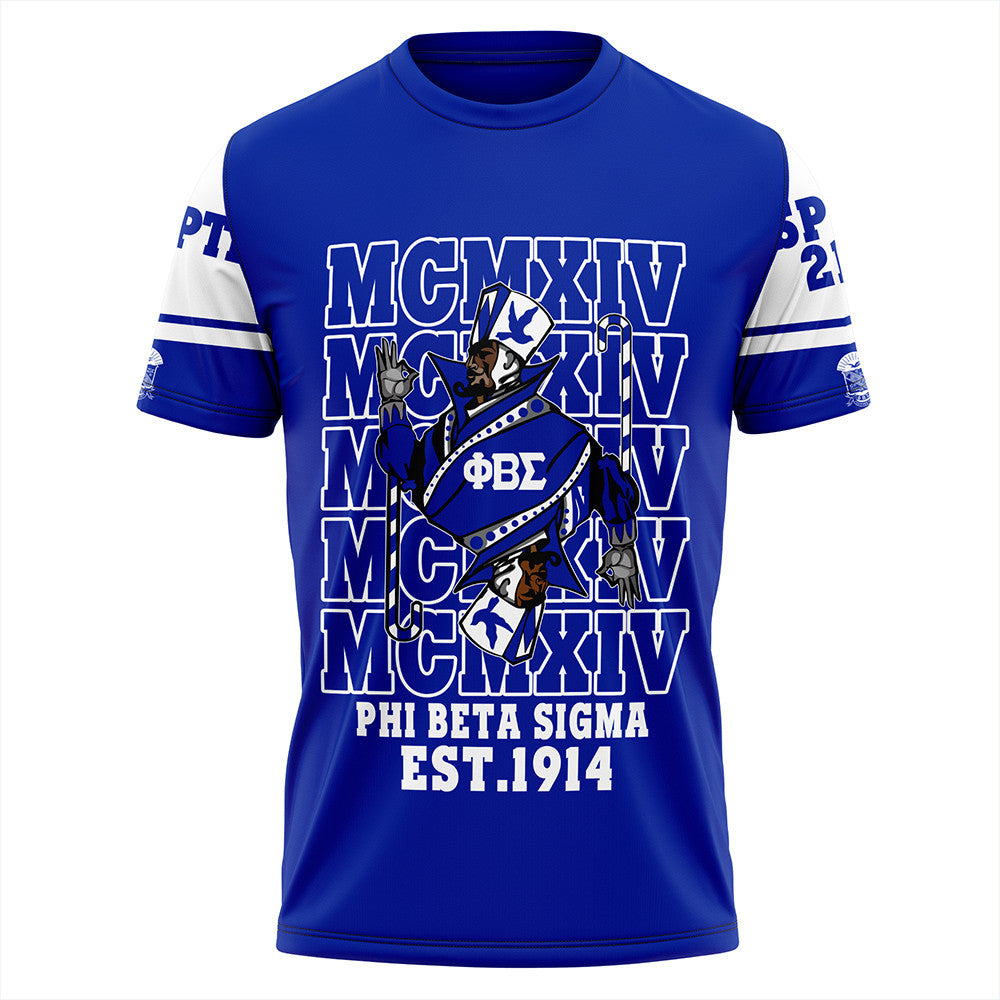 Wonder Print Shop T Shirt – Personalized Phi Beta Sigma Mcm Style T Shirt