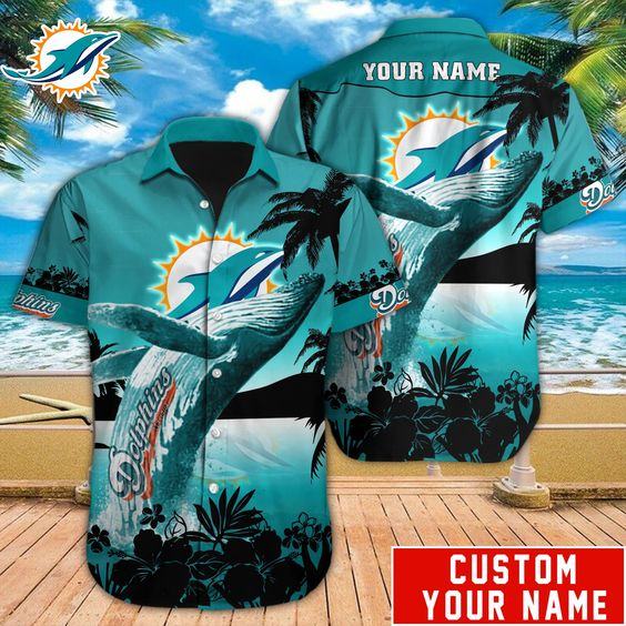 Miami Dolphins Hawaiian Shirt Summer 2023 V2