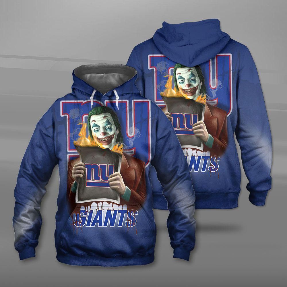 New York Giants – Joker 3D Hoodie