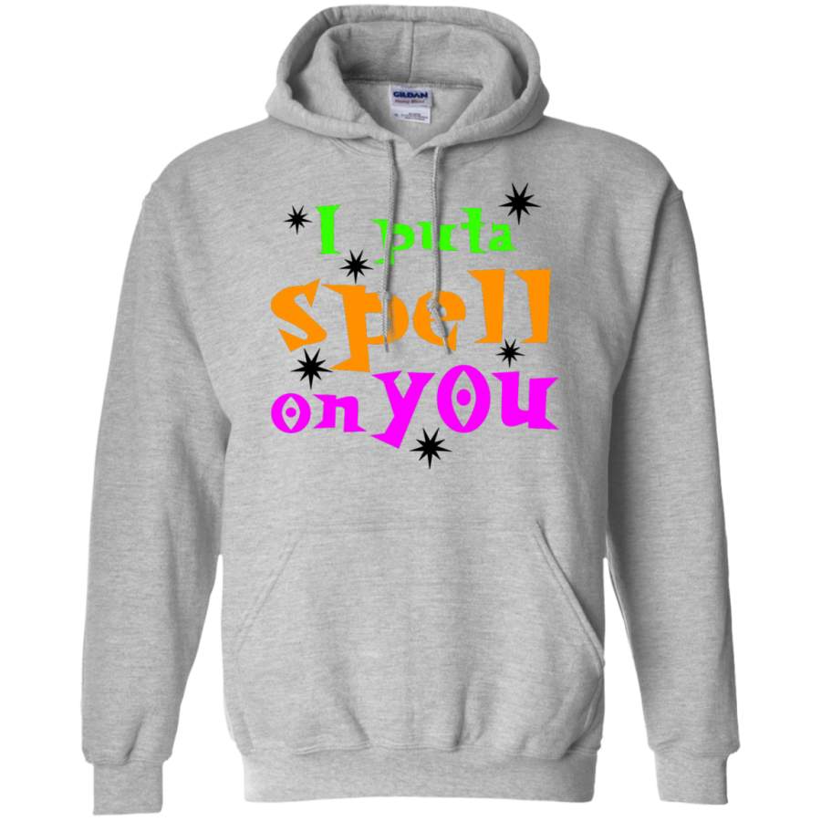 I put a spell on you, funny halloween Pullover Hoodie