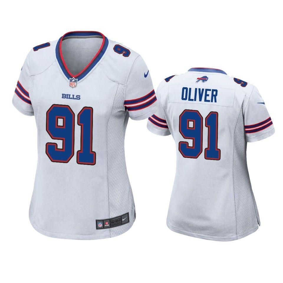 Buffalo Bills Branded Oliver 2019 NFL Draft White Game Jersey