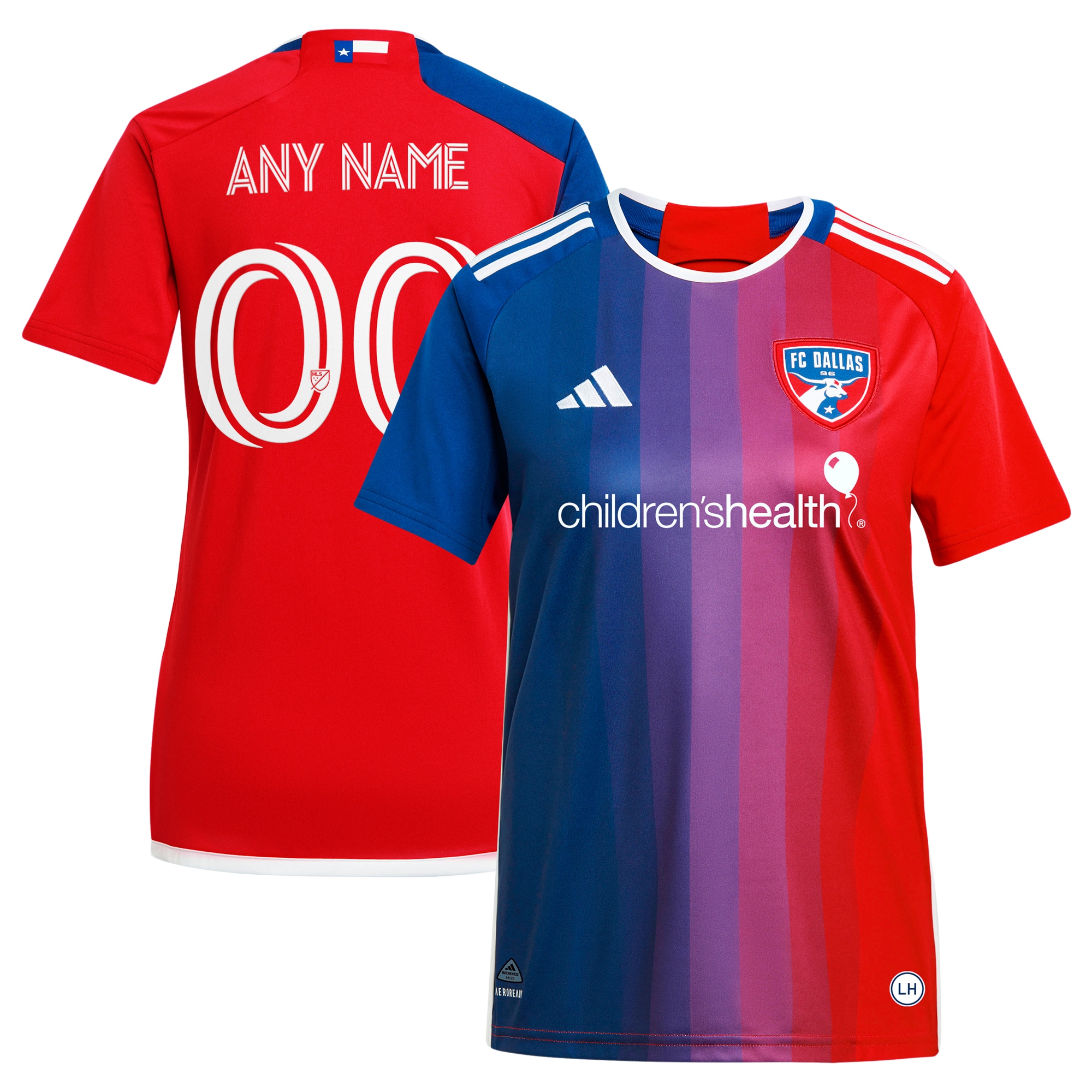 FC Dallas Women's 2024 After Burner Replica Custom Jersey  Navy