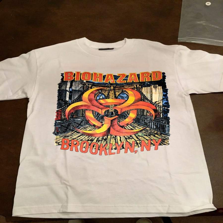 Vtg Biohazard Escape From New York Tour 1991 Madball Sick Of t All T-Shirt