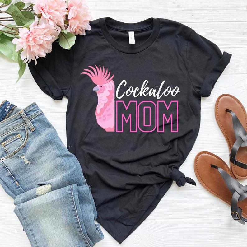 Cockatoo Mom Chicken Lady Farm Shirt