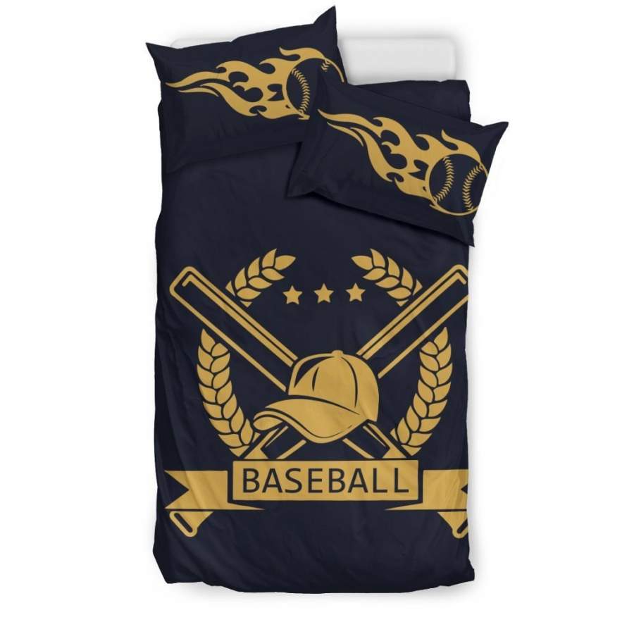 Baseball 3D Customize Bedding Set Duvet Cover SetBedroom Set Bedlinen