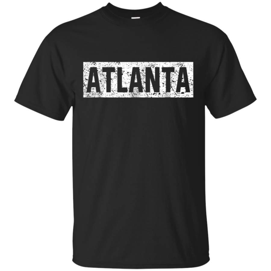 AGR Atlanta ATL Georgia Peach State Cool Retro Distressed Shirt