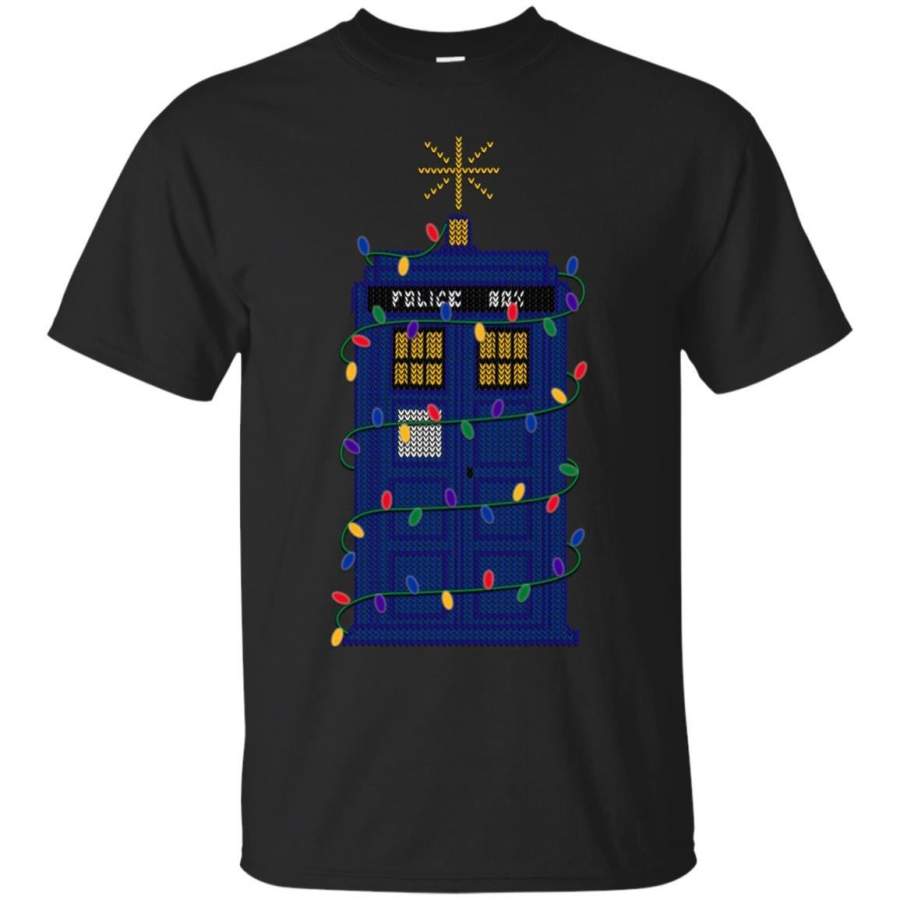 TARDIS – Happy Christmas from the Tardis T Shirt & Hoodie