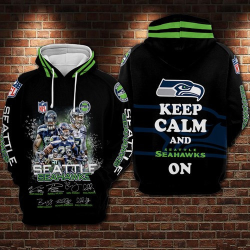 Seattle Seahawks 71 Unisex 3D Hoodie Gift For Fans