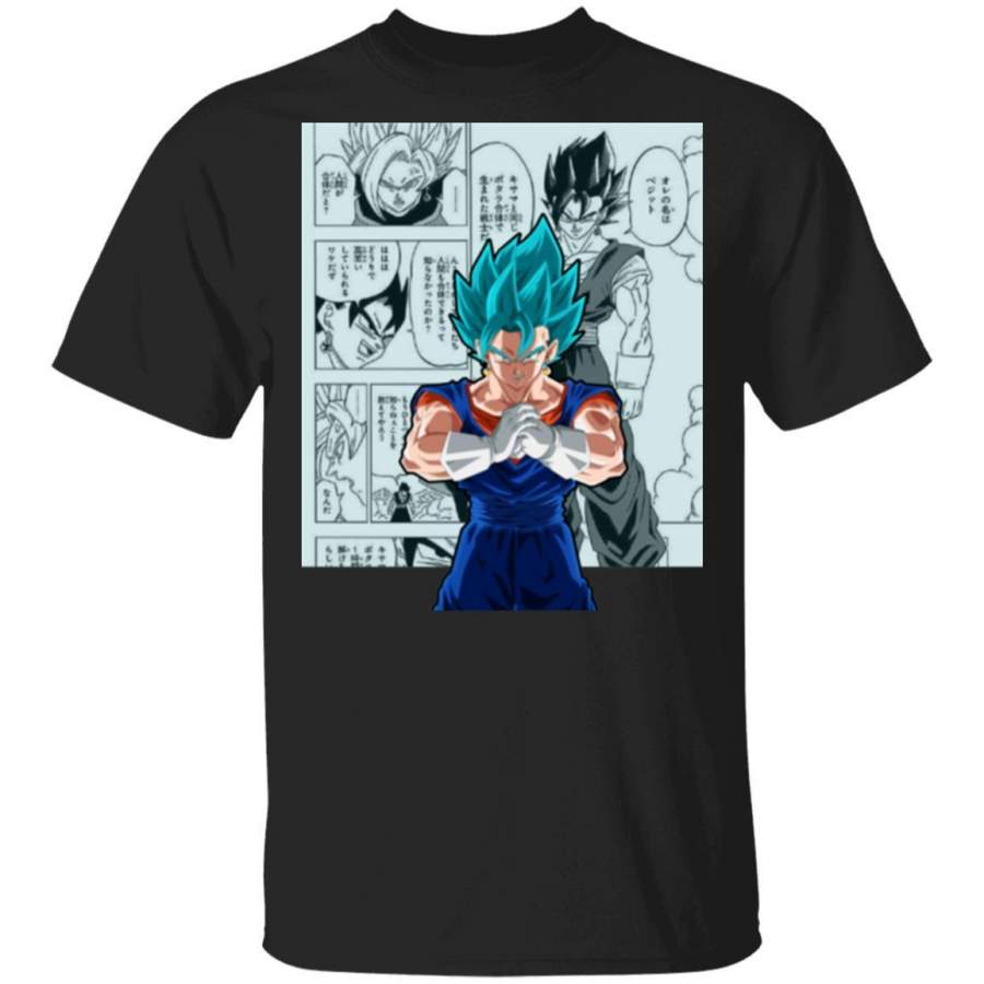 Dragon Ball Vegito Shirt Anime Character Mix Manga Style Tee