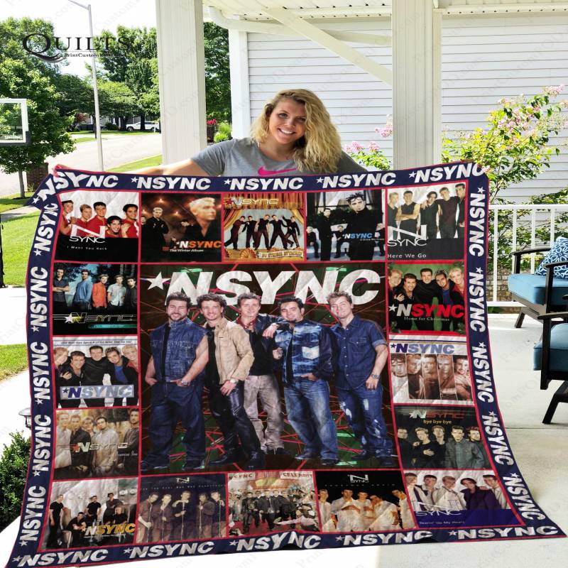 TLMus – NSYNC Quilt Blanket