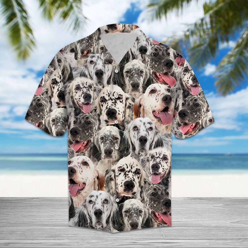 English Setter Awesome Hawaii Shirt For Hawaii Aloha Ha14307