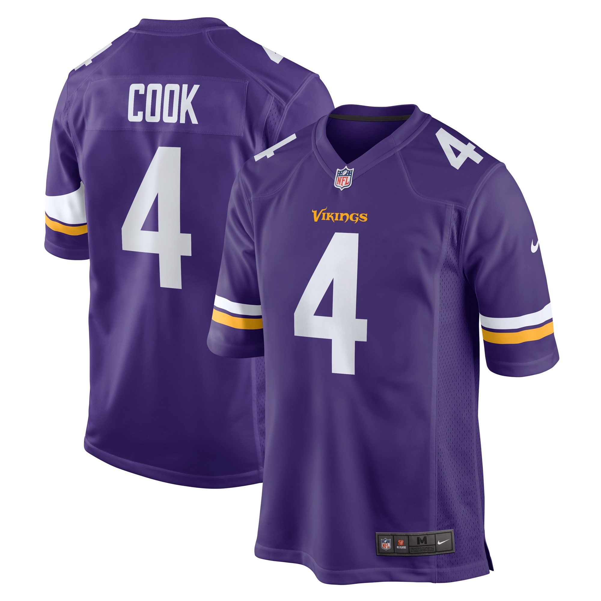 Dalvin Cook Minnesota Vikings Game Jersey – Purple