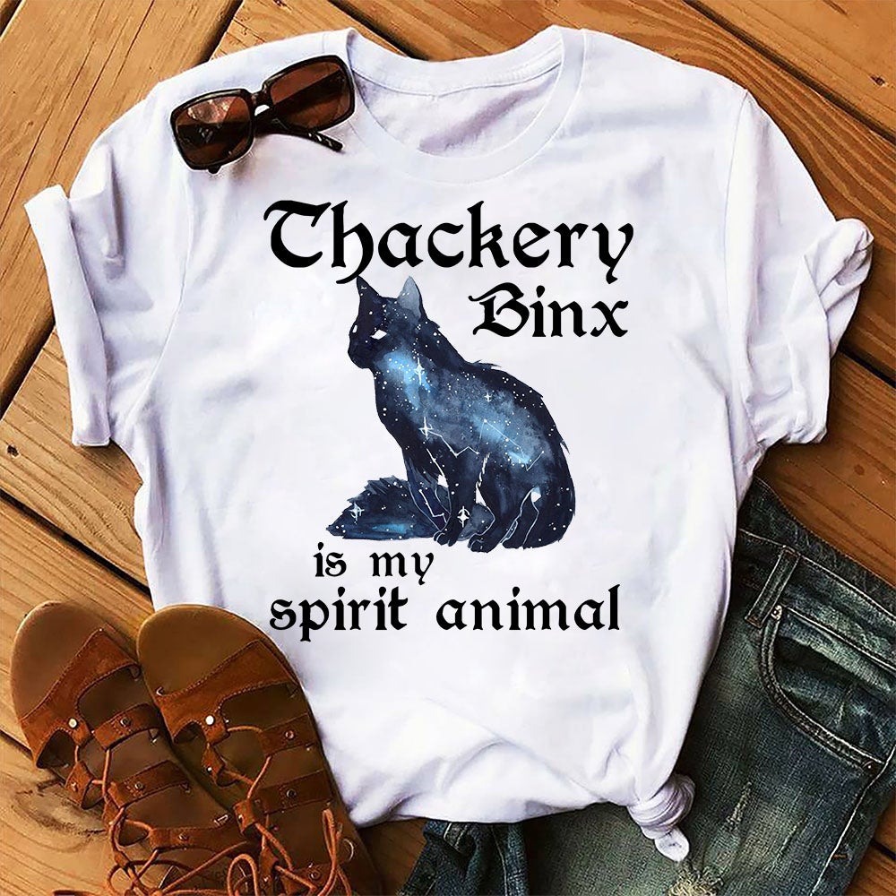 Thackery Binx Is My Spirit Animal Funny Cat Kitten Graphic Unisex T Shirt, Sweatshirt, Hoodie Size S – 5XL