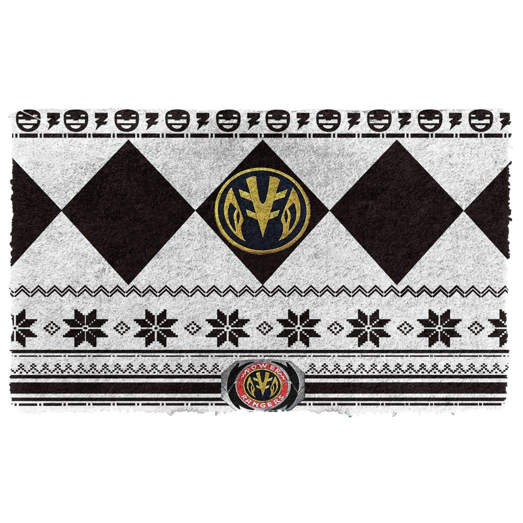 Gearhumans  Gearhuman 3D MIGHTY MORPHIN Power Ranger Ugly White Doormat