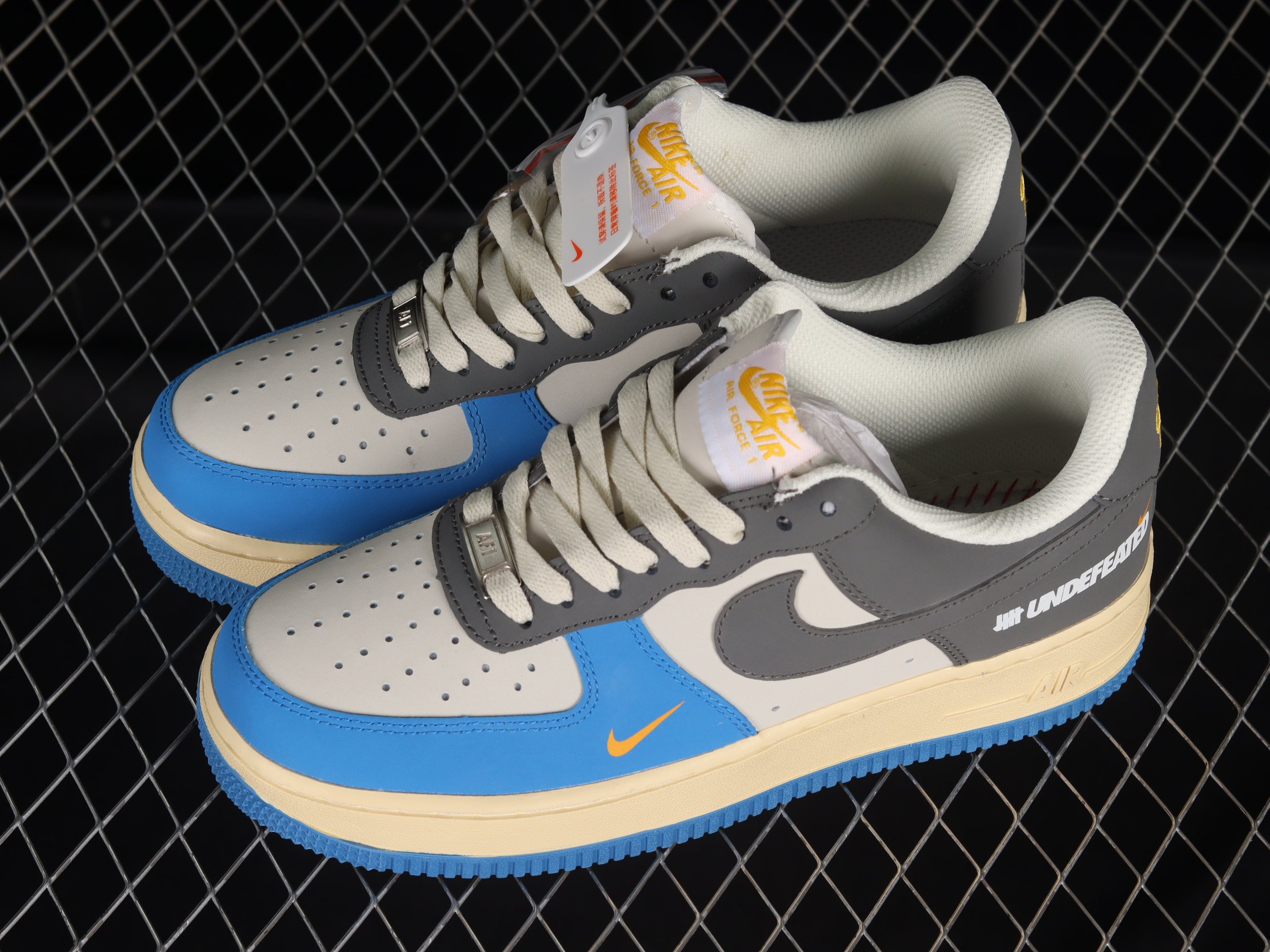 Nike Air Force 1’07 Low Shoes Sneakers – Gray Blue SNK132515716