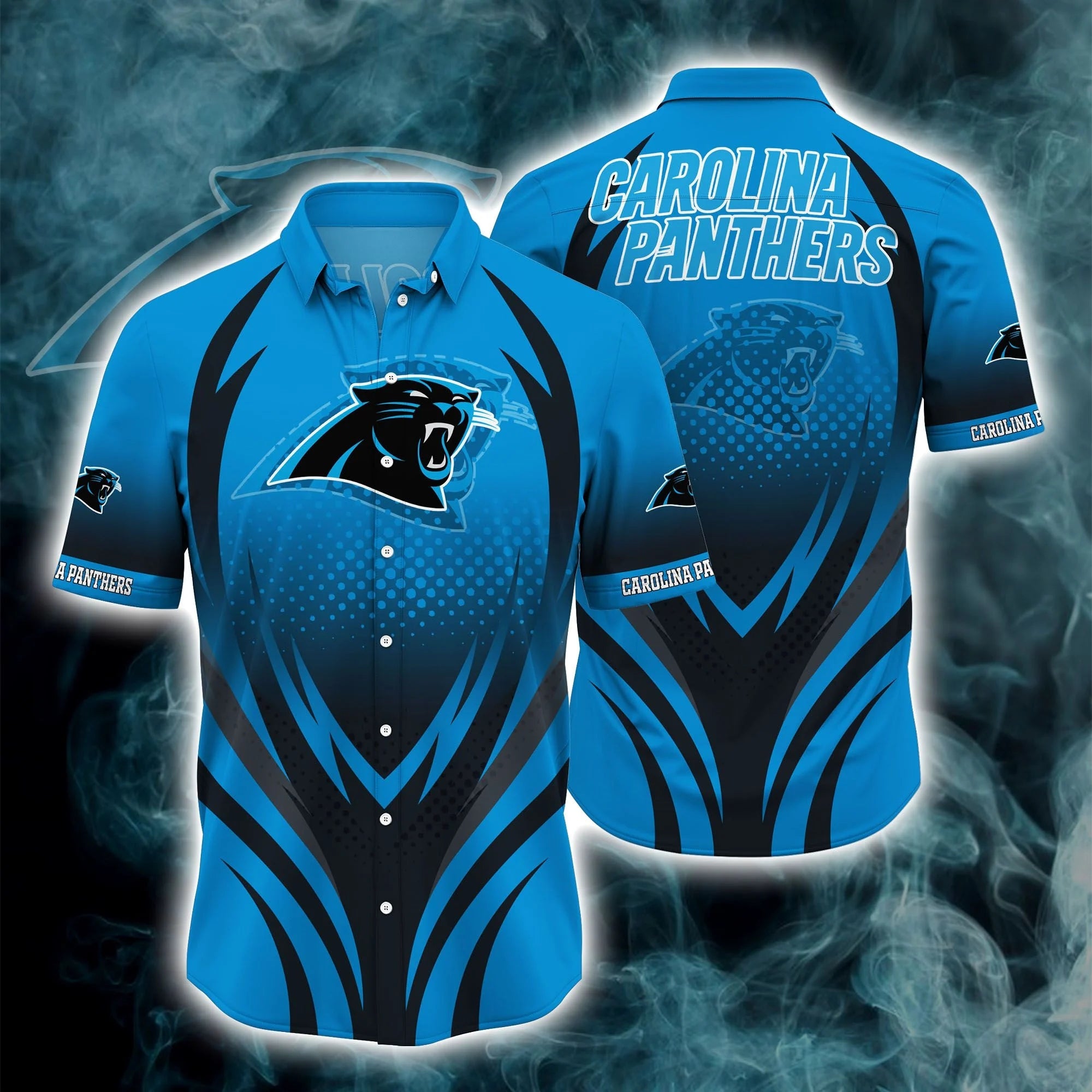 Carolina Panthers Button Down Shirt 3D Print H04Fs