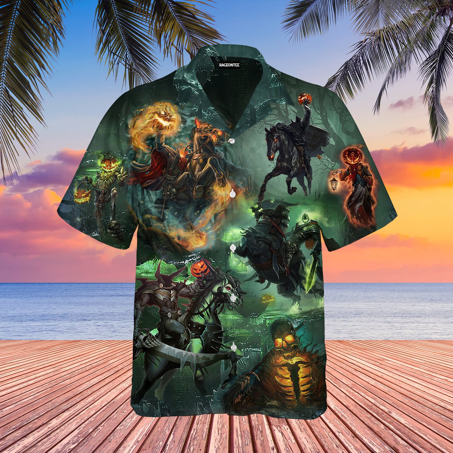 Where Is My Head Pumpkin Halloween Hawaiian Shirt | For Men & Women | Adult | Wt1010