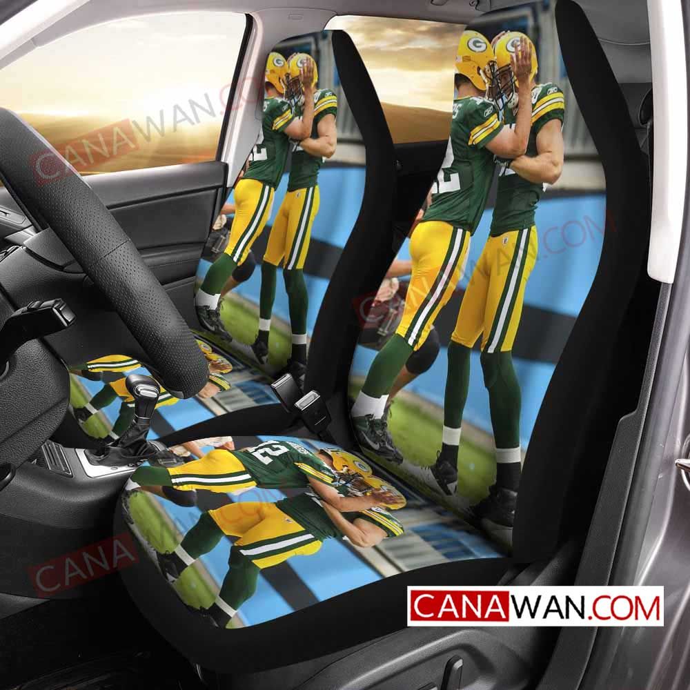 Green Bay Packers Style029 3D Customized Personalized Car Seat Cover