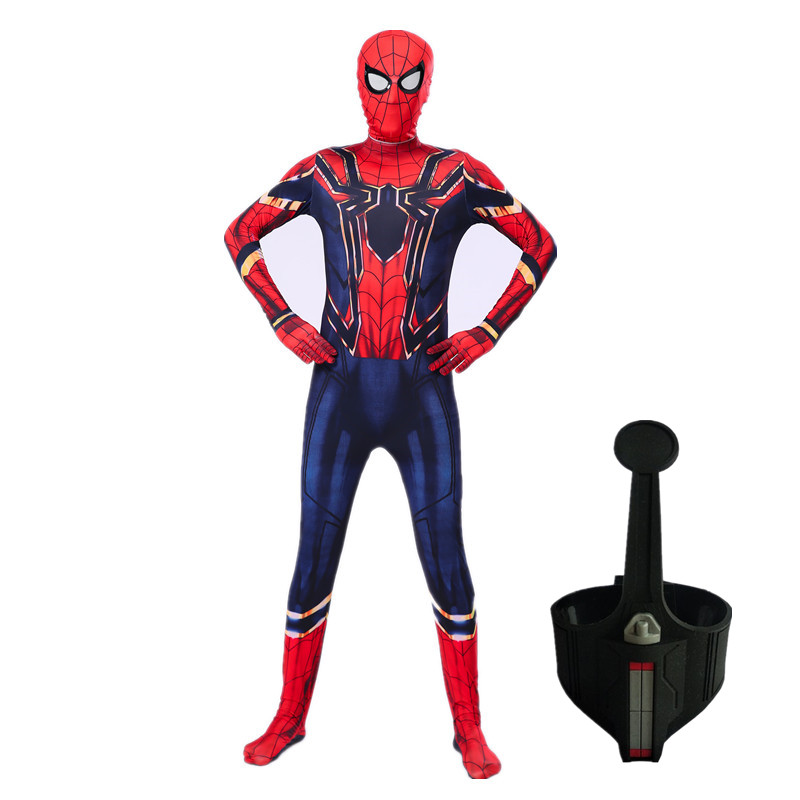 Superhero Costume Bodysuit for Men Halloween Cosplay Jumpsuit 3D Style alx