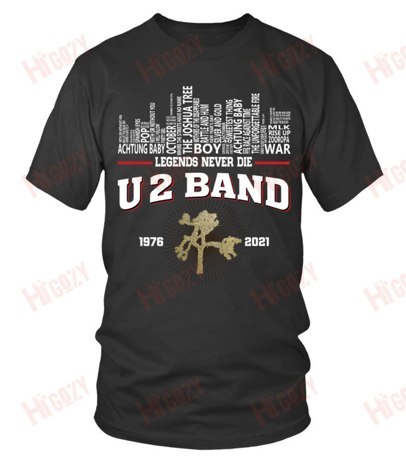 U2 Shirts, U2 Band Shirt, T-Shirt 2D – V589