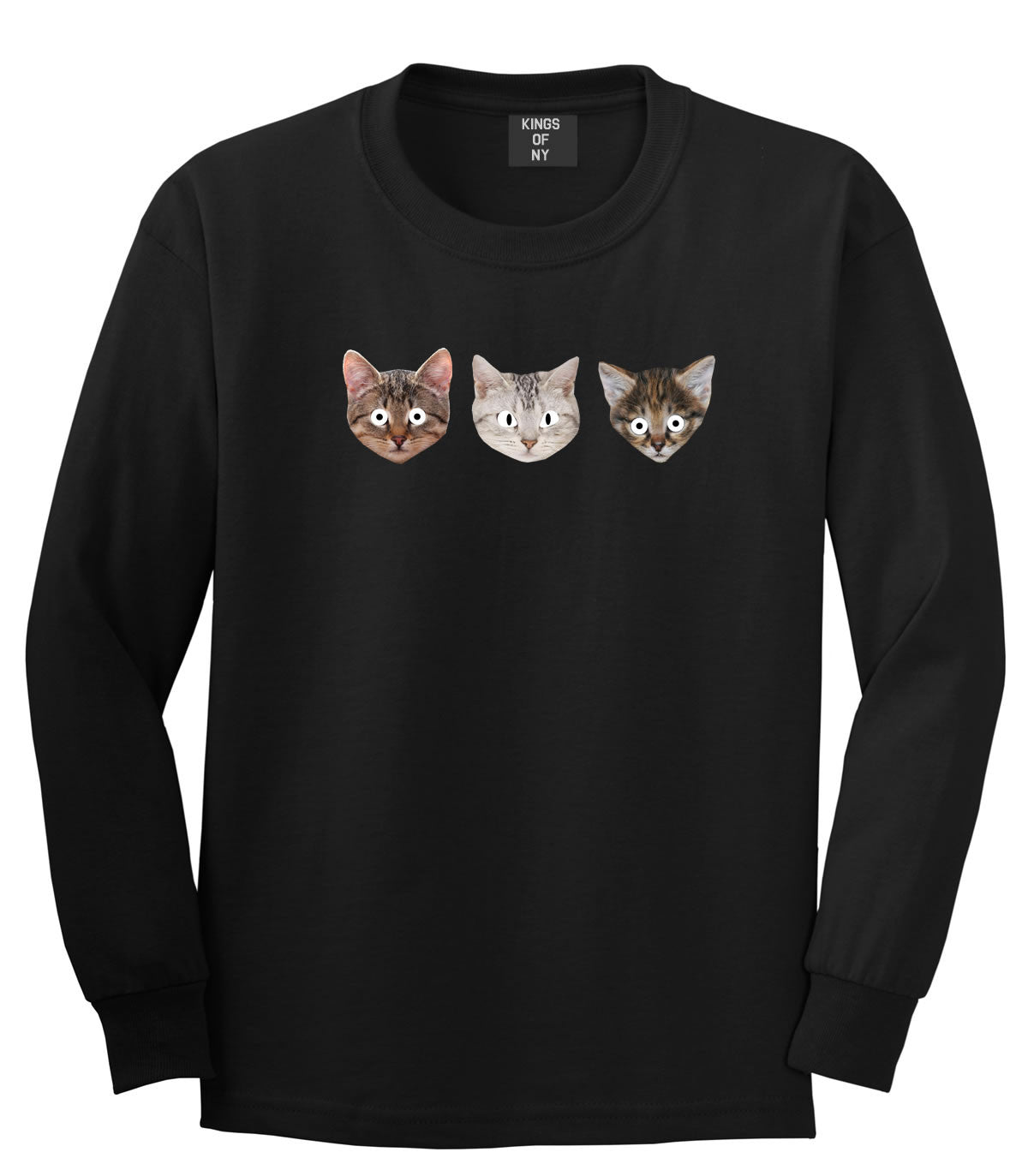 Cats Crazy Kittens Long Sleeve T-Shirt