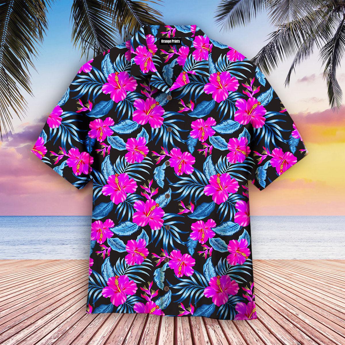 Tropical Flowers Hibiscus Hawaii Shirt For Men Women Ha89556