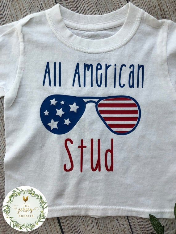 All American Stud 4Th Of July Shirt 4Th Of July Onesie 4Th Of July Shirt Patrio Shirt