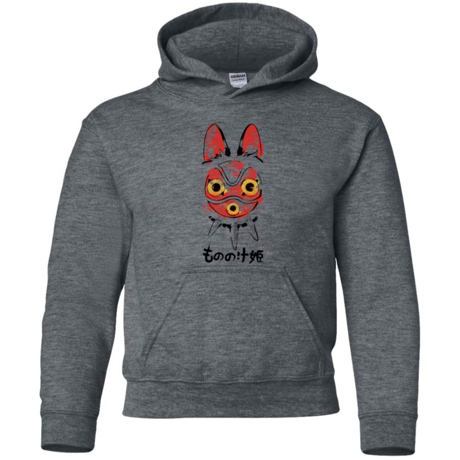 Wolf Girl Mask Youth Hoodie