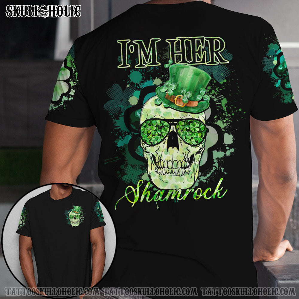 Skull Couple Shamrock All Over Print – Latg1801222Ha