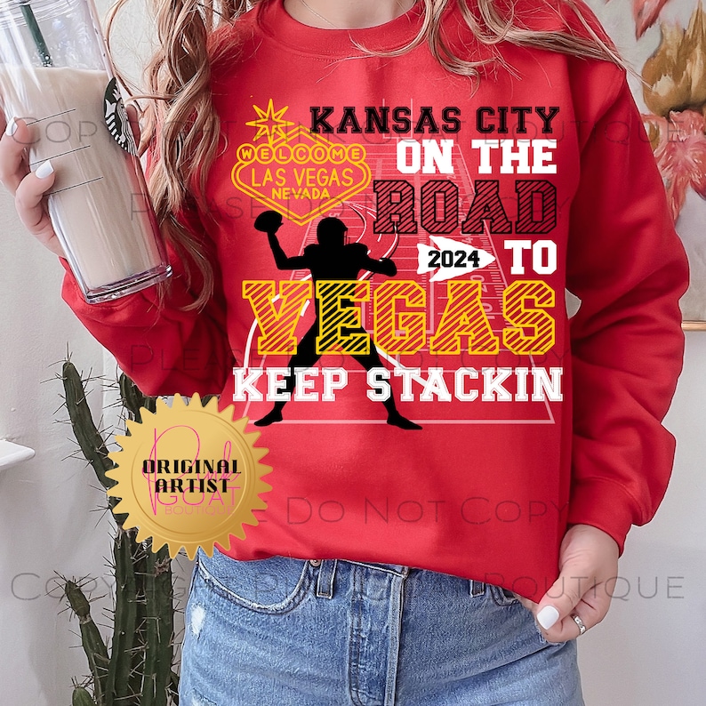 Kansas City PNG Chiefs Sublimation Digital Design Decal T-shirt Football Tumbler Championship Bound Road To Vegas Superbowl