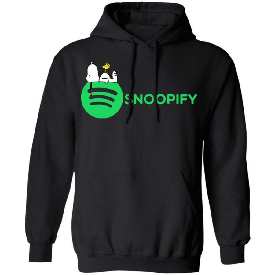 Snoopify Hoodie Funny Snoopy Mixed Spotify Shirt Gift HA12