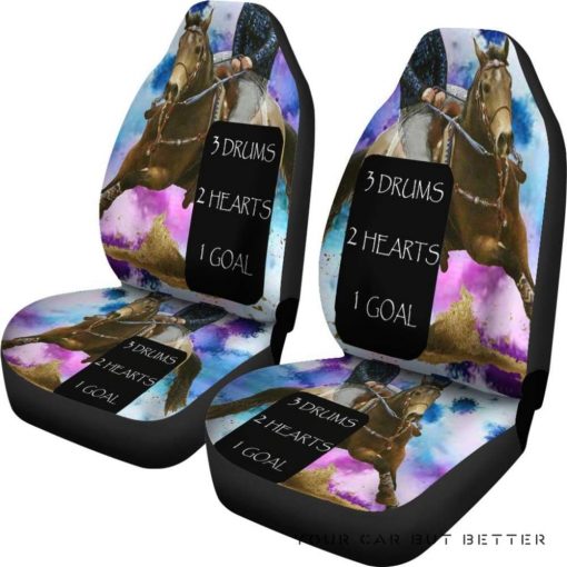 Barrel Racing Custom Car Seat Covers