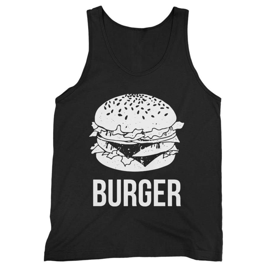 Burger And Slider Man’s Tank Top