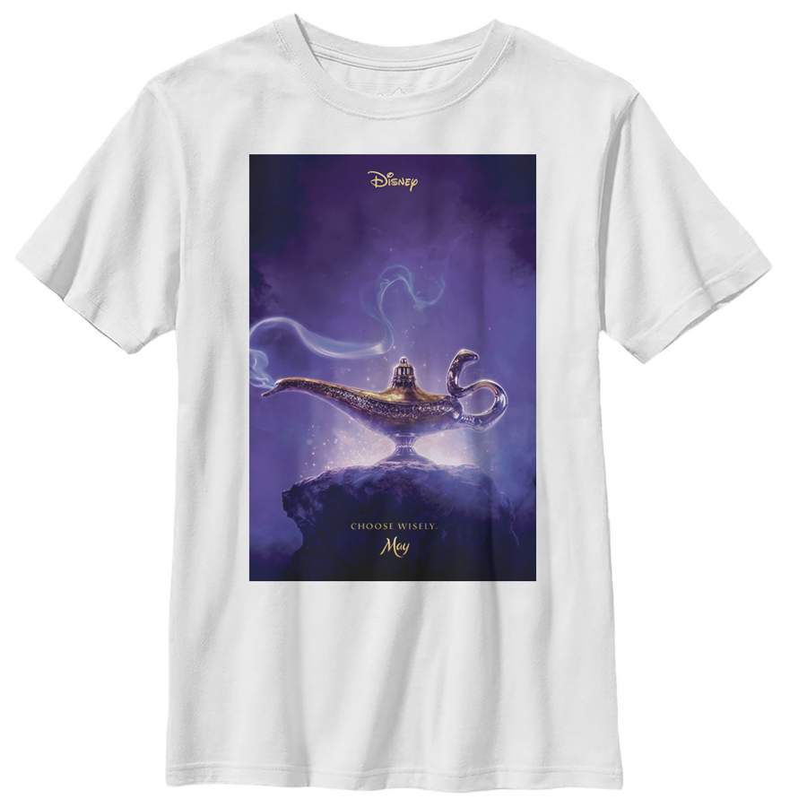 Aladdin Boy’s Choose Wisely Movie Poster T-Shirt